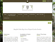 Tablet Screenshot of housebythepond.com